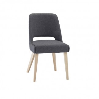 Beech Wood Upholstered Hospitality Dining Side Chair - Matera